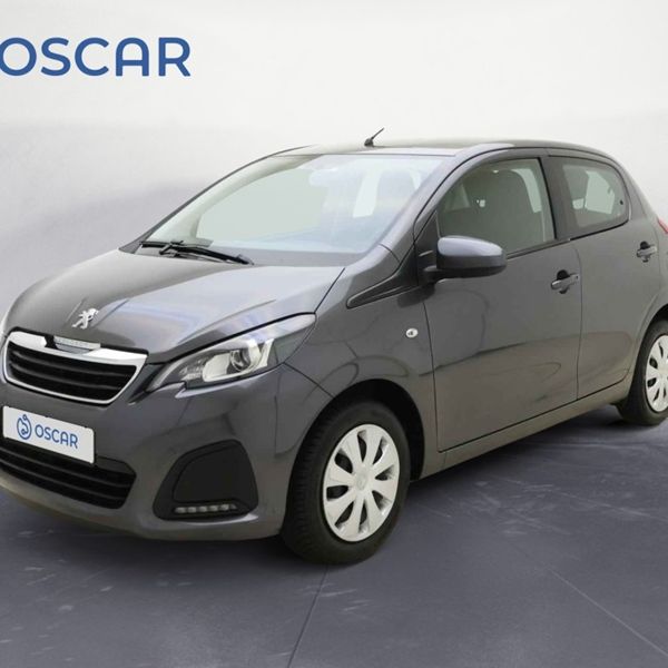 Grijze Peugeot 108 van Copa Autoverhuur