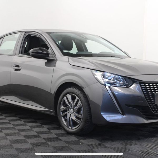 Grijze Peugeot 208 van Copa Autoverhuur in Kaatsheuvel